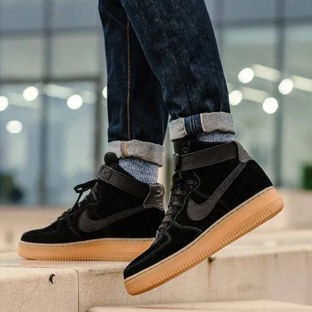 Nike Air Force 1 High '07 LV8 'Black Gum' 806403-003
